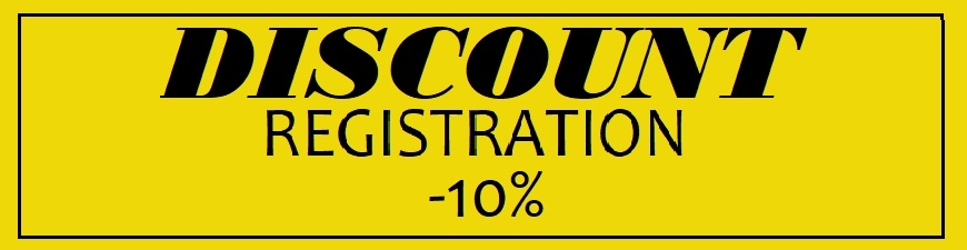 -10% DISCOUNT Registration