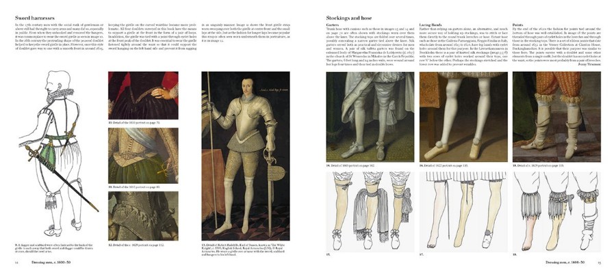 17th century mens dress patterns 1600 1630