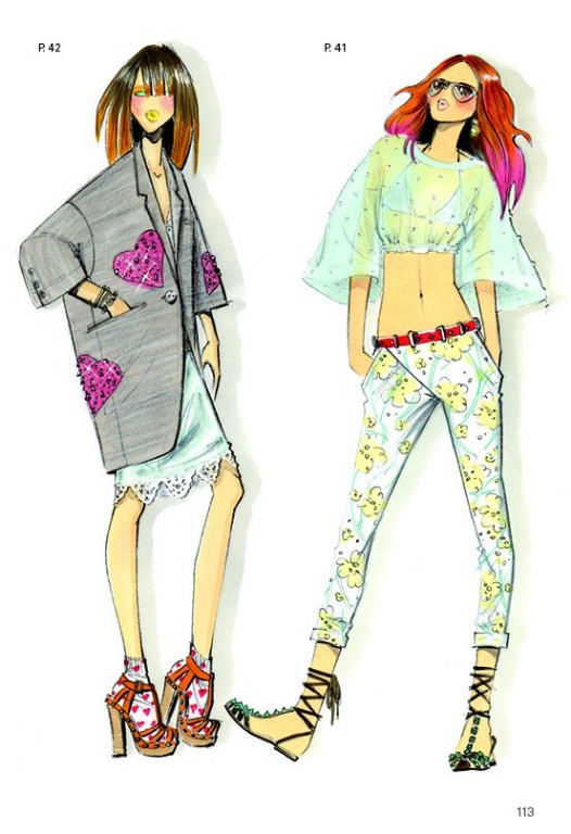 fashion silhouette pose per la moda da vestire e colorare