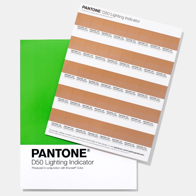 Pantone Lighting Indicator D50 Stickers