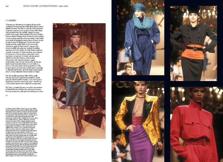 yves saint laurent haute couture sfilate tutte le collezioni haute couture 1962 2002