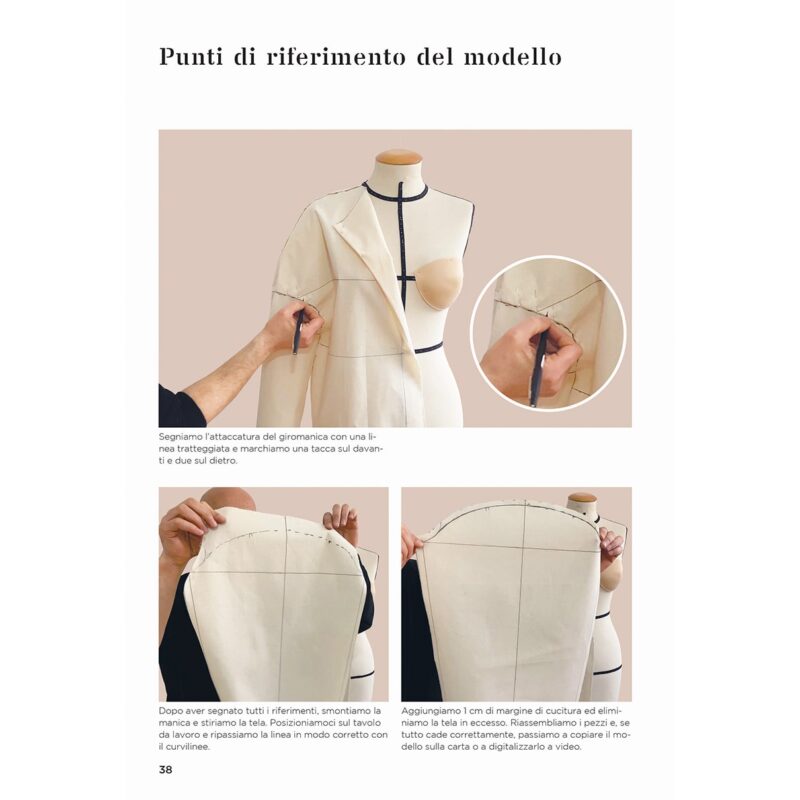 la tecnica del moulage corso pratico di progettazione moda vol 2 giacca cappa bolerino abiti camicia top