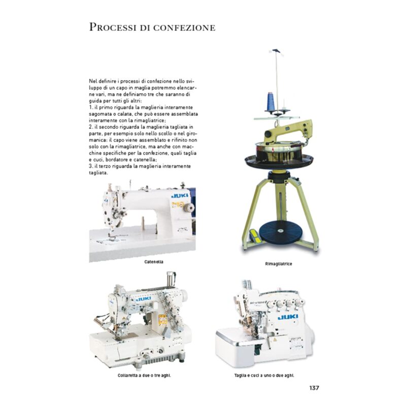 maglieria professionale progettazione e tecniche di sviluppo su macchine rettilinee per un design creativo