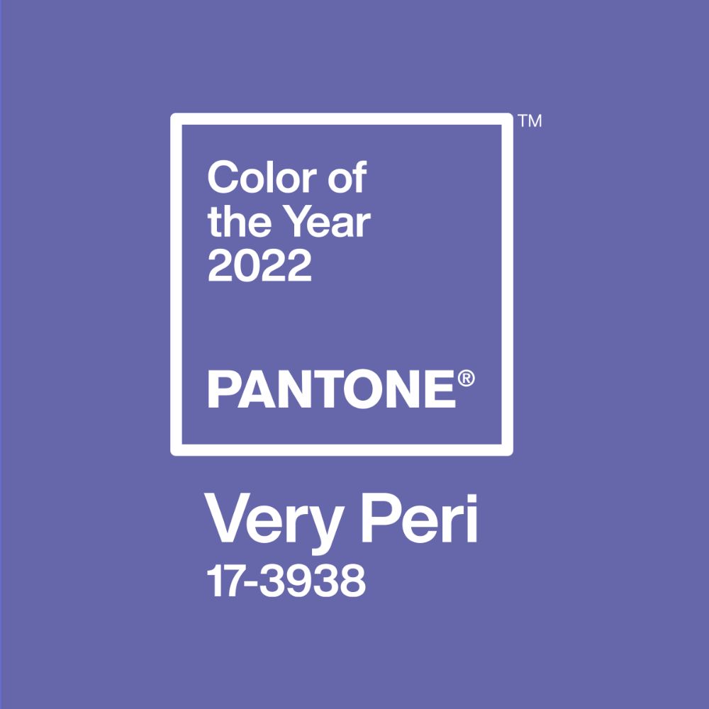 Pantone Color of the Year 2022: 17-3938 Very Peri