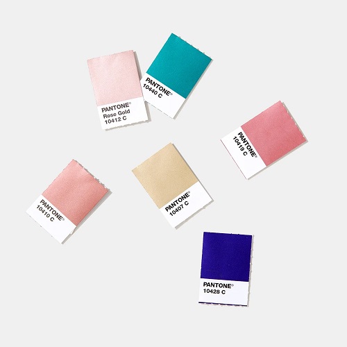 pantone metallics chips book