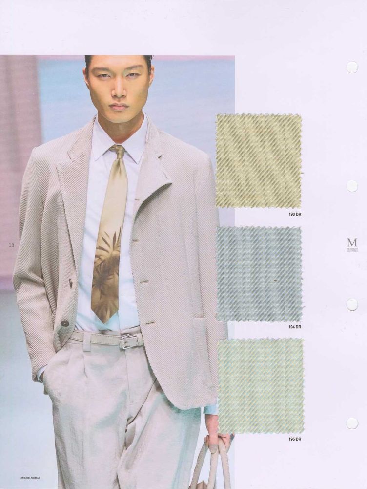 alberto roy menswear materials ss 2024