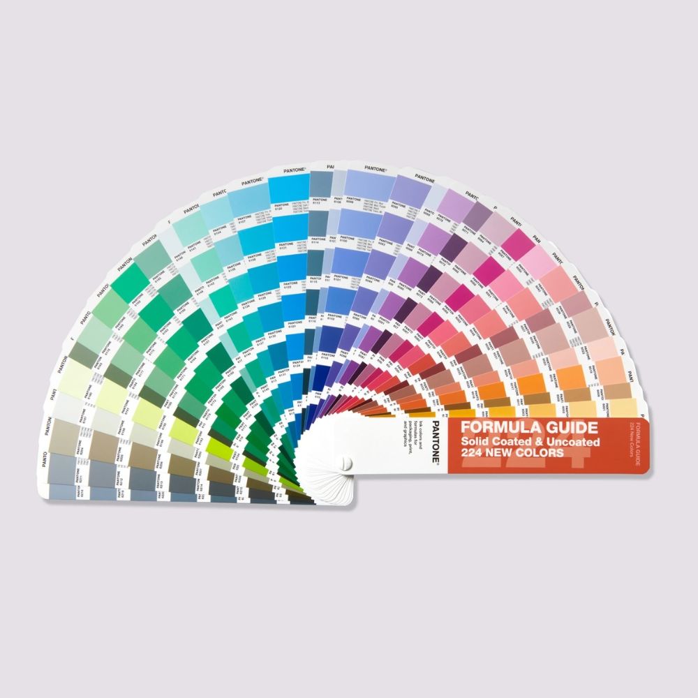 PANTONE Formula Guide Supplement Coated + Uncoated 224 New Colours