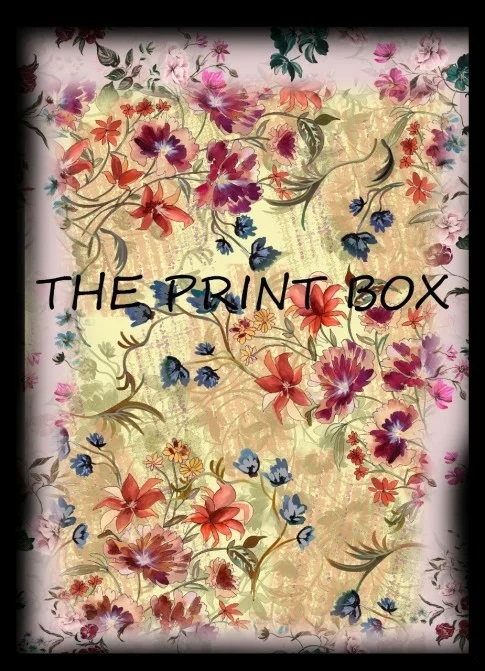 Print Box Vol.1 Subtle Clear Floral Print Design Book