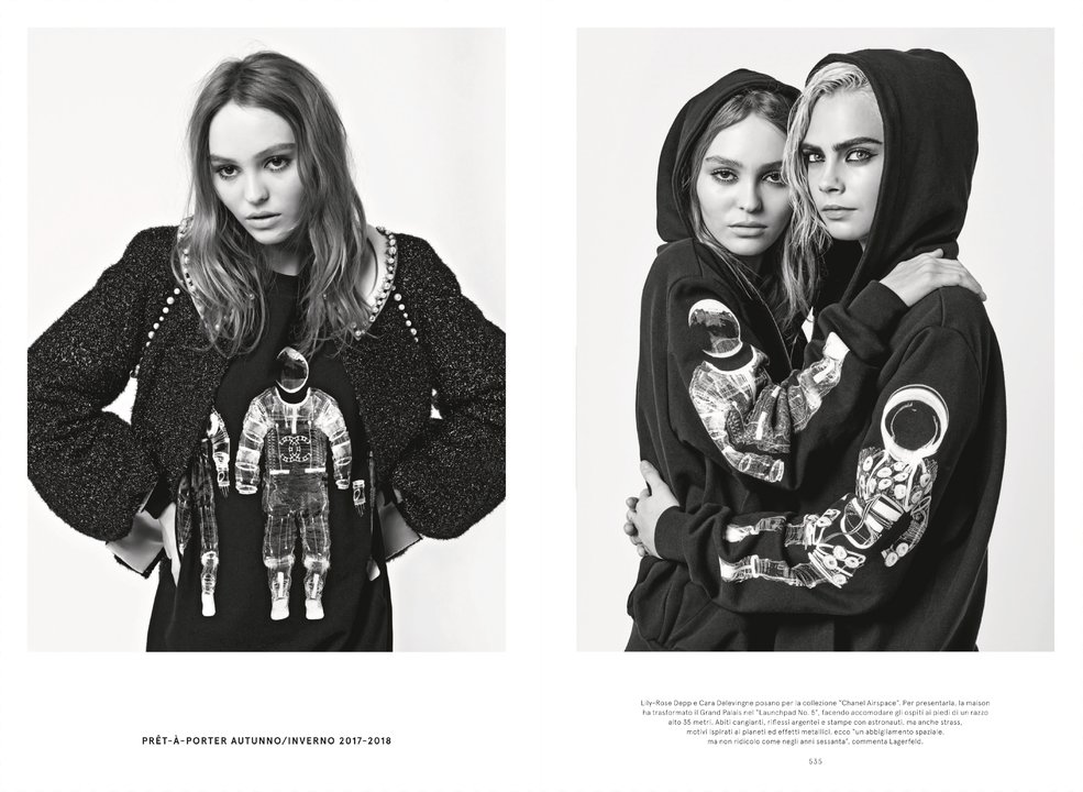 chanel le campagne di di karl lagerfeld