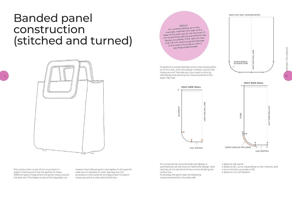 designing bags typology construction techniques analogue and digital patternmaking from scratch