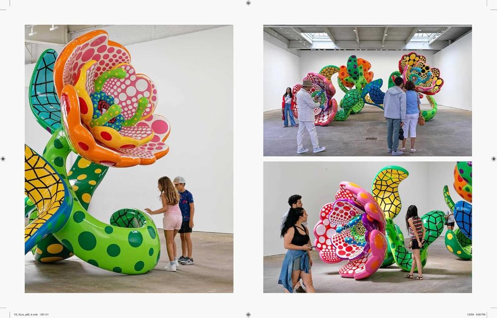 yayoi kusama i spend each day embracing flowers