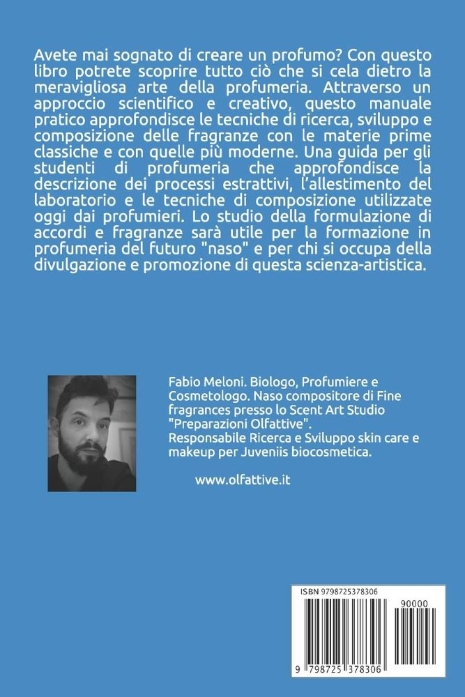 profumeria applicata manuale di ricerca sviluppo e composizione di fragranze
