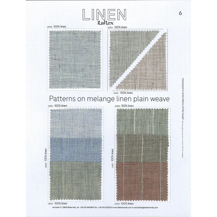 italtex linen spring summer 2027