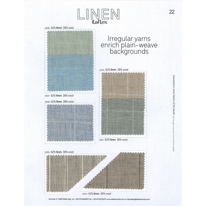 italtex linen spring summer 2027