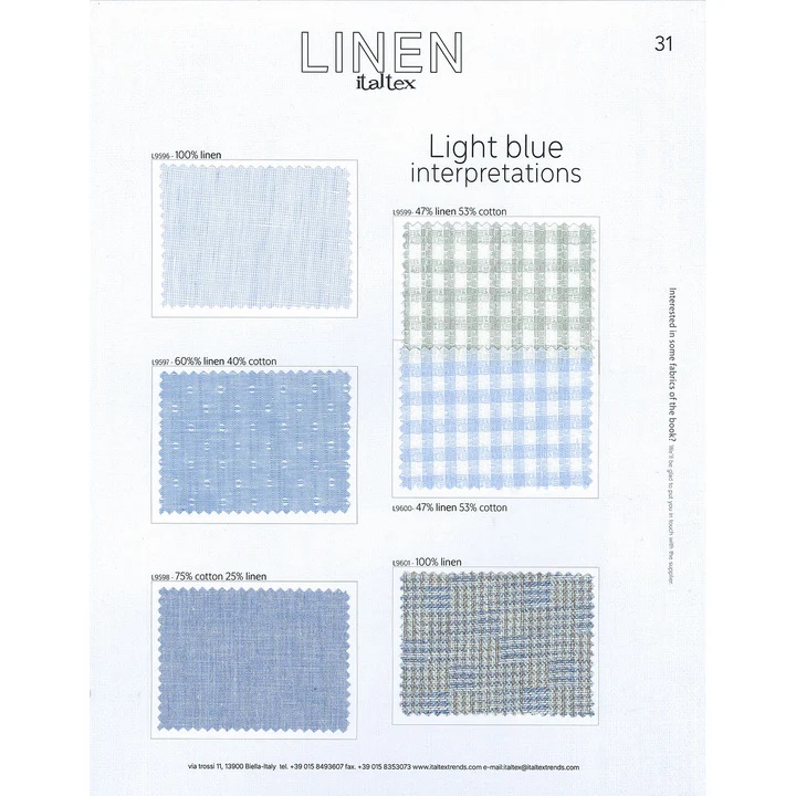 italtex linen spring summer 2027
