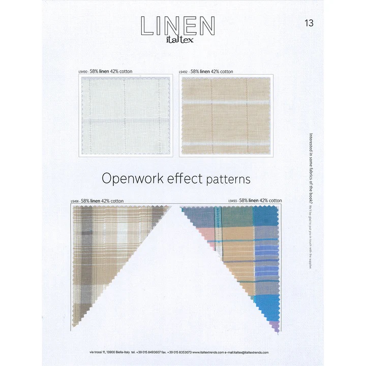 italtex linen spring summer 2027