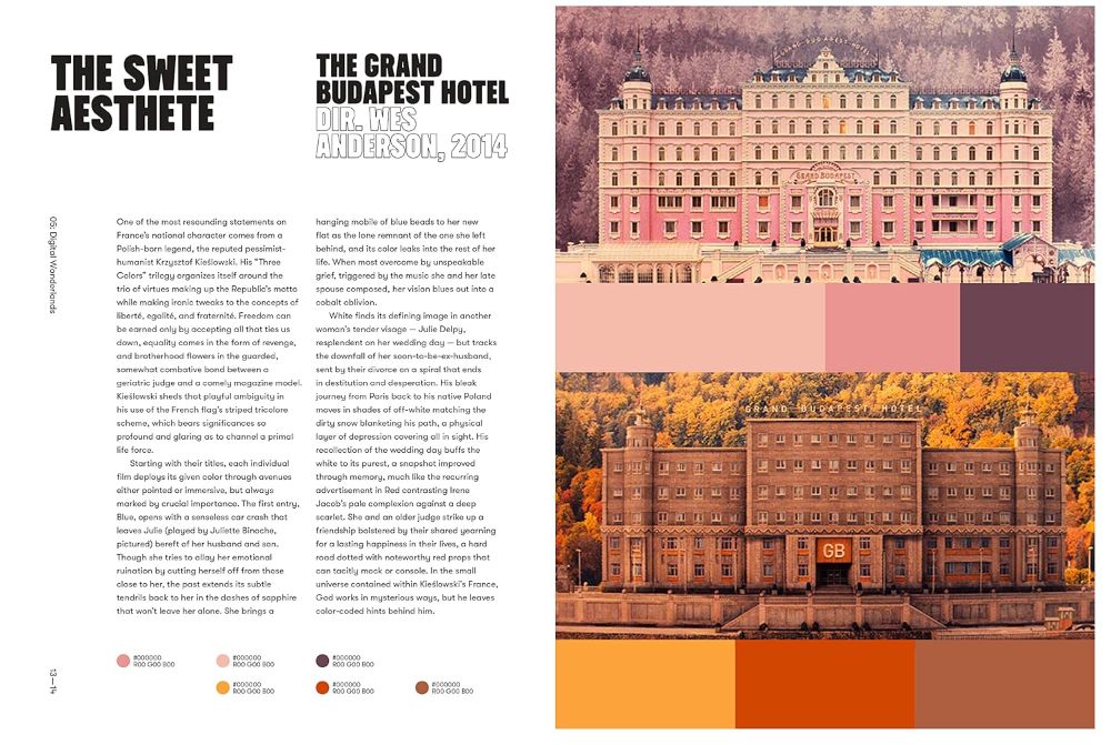 colours of film the story of cinema in 50 palettes