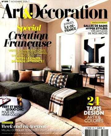 Art & Decoration 599 November 2025