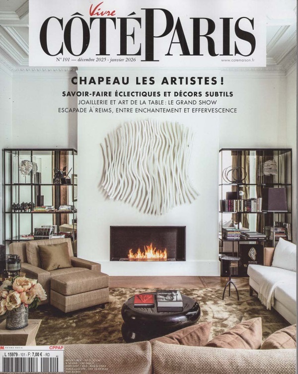 Vivre Cote Paris no.101 Decembre - Janvier 2025/2026