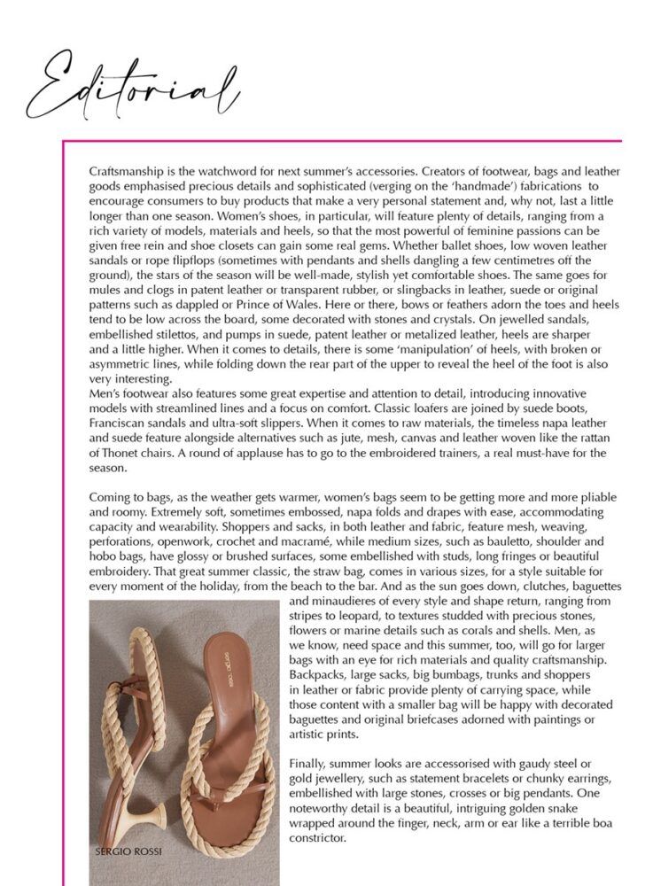 accessories collections ss 2026