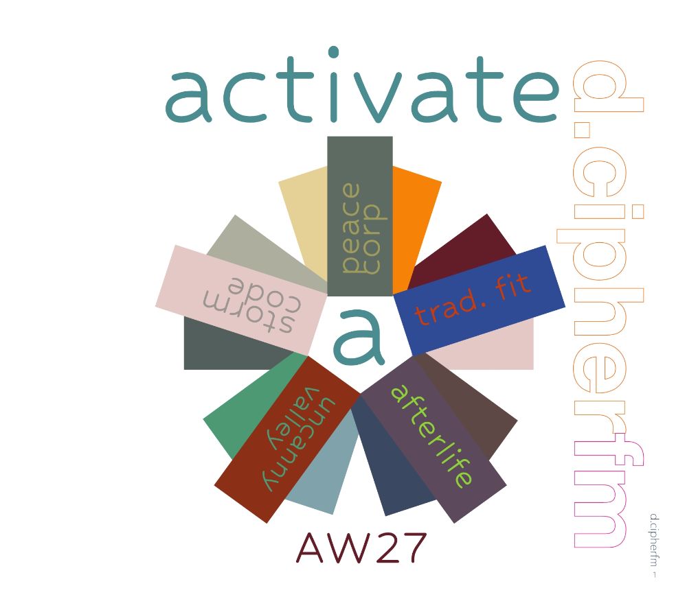 D.CIPHER FM Activate Colour AW 2027/28