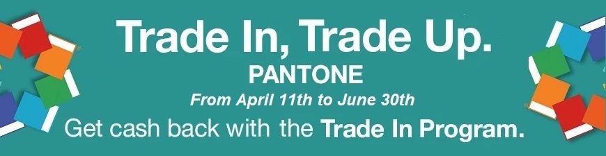 Pantone Trade In, Trade Up!